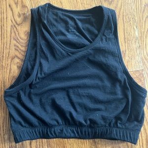 Woolx Mila Size Medium Minimalistic Long Line Merino Bra